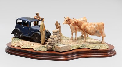 Lot 1102 - Border Fine Arts 'Viewing the Practice', James...