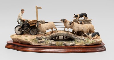 Lot 1059 - Border Fine Arts 'No Way Through' (Butcher's...