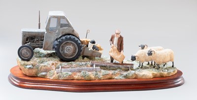 Lot 1018 - Border Fine Arts 'Frosty Morning' (Fergie...