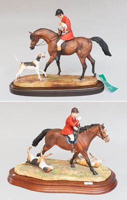 Lot 1109 - Border Fine Arts 'Collecting the Hounds'...