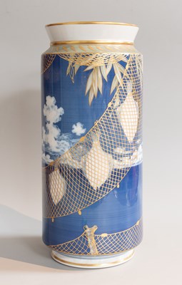 Lot 84 - A Large Royal Copenhagen Porcelain Vase...