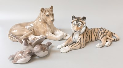 Lot 102 - A Royal Copenhagen Porcelain Model of a...