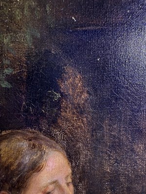 Lot 1062 - Joseph Clark ROI (1834-1926) "Bedtime" Signed...