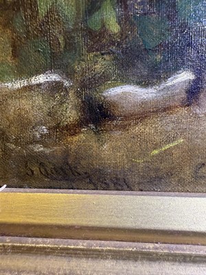 Lot 1062 - Joseph Clark ROI (1834-1926) "Bedtime" Signed...