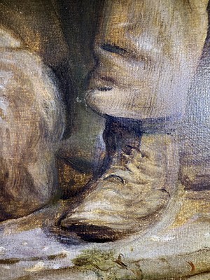 Lot 1062 - Joseph Clark ROI (1834-1926) "Bedtime" Signed...