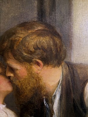 Lot 1062 - Joseph Clark ROI (1834-1926) "Bedtime" Signed...