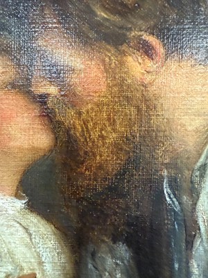 Lot 1062 - Joseph Clark ROI (1834-1926) "Bedtime" Signed...