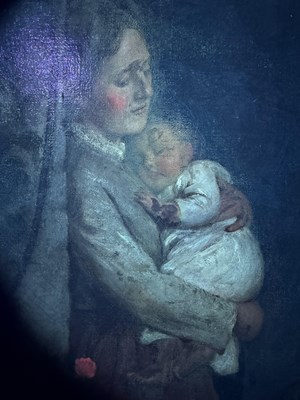 Lot 1062 - Joseph Clark ROI (1834-1926) "Bedtime" Signed...