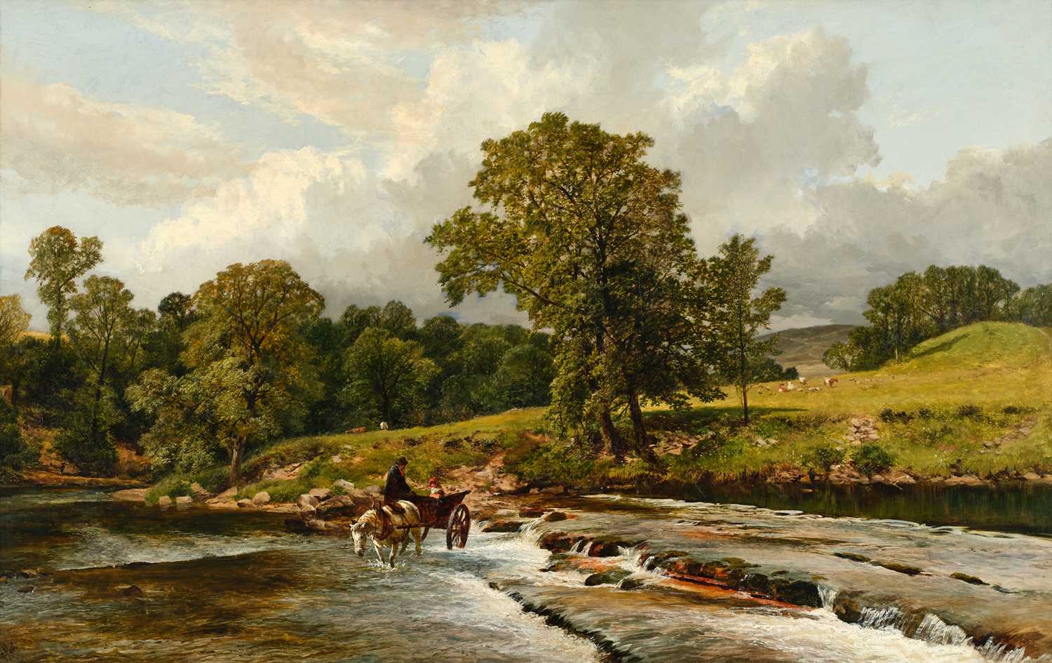 Lot 1054 - James Peel (1811-1906) "On the Lowther,...