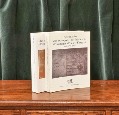 Lot 2111 - French Silver Reference Books - Paris