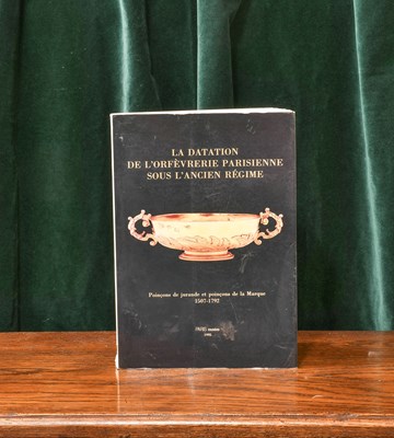 Lot 2109 - French Silver Reference Book - Paris