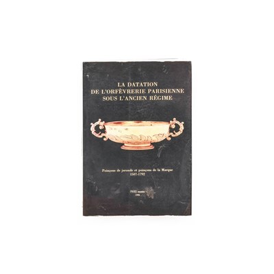 Lot 2109 - French Silver Reference Book - Paris