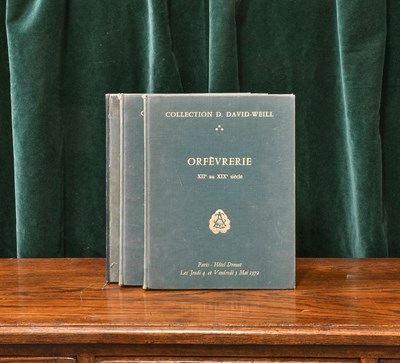 Lot 2124 - French Silver Catalogue - Collection of D. David-Weill