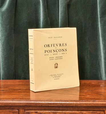 Lot 2108 - French Silver Reference Book