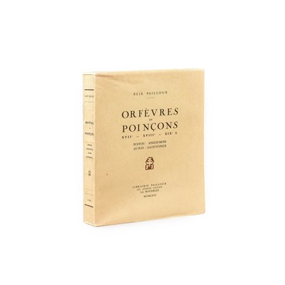 Lot 2108 - French Silver Reference Book