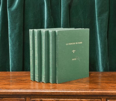 Lot 2127 - French Silver Reference Books - Paris