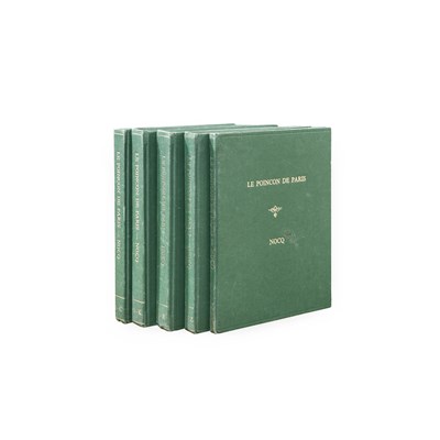 Lot 2127 - French Silver Reference Books - Paris