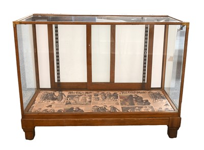 Lot 2255 - Circa 1930 Oak Framed Shop Display...