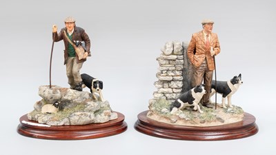 Lot 1104 - Border Fine Arts Farmer and Collie Groups...