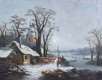 Lot 373 - Manner of Jacob van Ruisdael (1628-1682) Dutch...