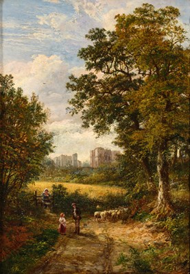 Lot 1228 - Jane Linnell (19th/20th Century) Figures in...