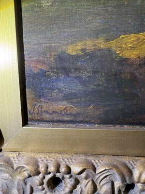 Lot 1059 - Attributed to John Linnell (1792-1882) "Sunset"...