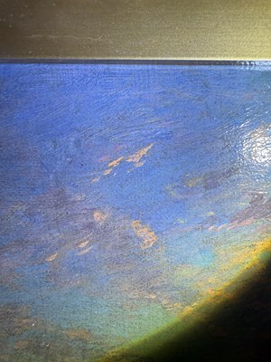 Lot 1059 - Attributed to John Linnell (1792-1882) "Sunset"...