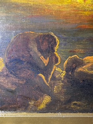 Lot 1059 - Attributed to John Linnell (1792-1882) "Sunset"...