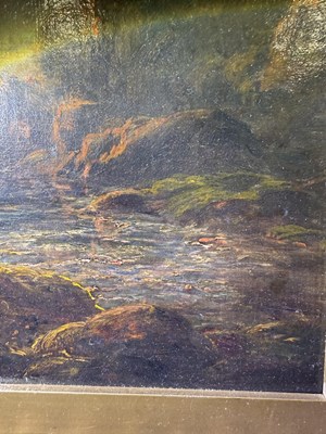 Lot 1059 - Attributed to John Linnell (1792-1882) "Sunset"...