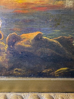 Lot 1059 - Attributed to John Linnell (1792-1882) "Sunset"...