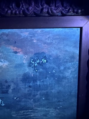 Lot 1059 - Attributed to John Linnell (1792-1882) "Sunset"...