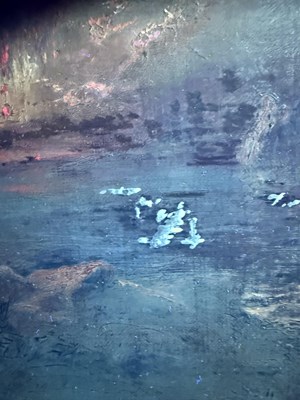 Lot 1059 - Attributed to John Linnell (1792-1882) "Sunset"...