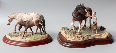 Lot 1037 - Border Fine Arts 'Cooling His Heels', model No....