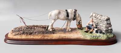 Lot 1043 - Border Fine Arts 'Ploughman's Lunch' (Grey...