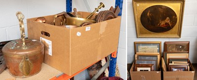 Lot 155 - 19th Century Metalwares, including copper...