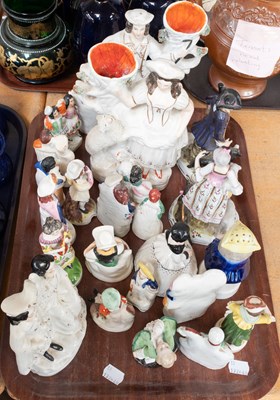 Lot 98 - A Collection of 19th Century Staffordshire...
