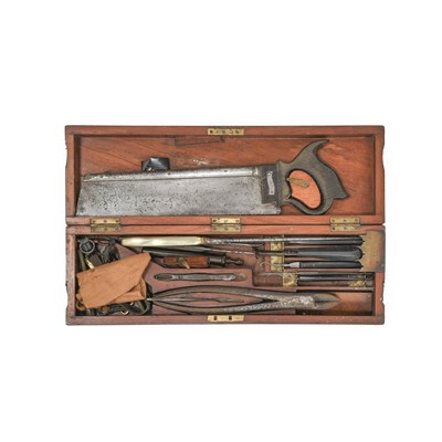 Lot 152 - A 19th Century Field Surgeon's Amputation Set...