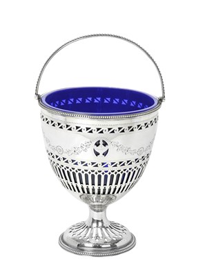 Lot A George III Silver Sugar-Basket