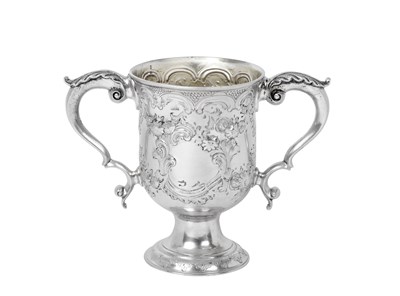 Lot A George III Provincial Silver Two-Handled Cup