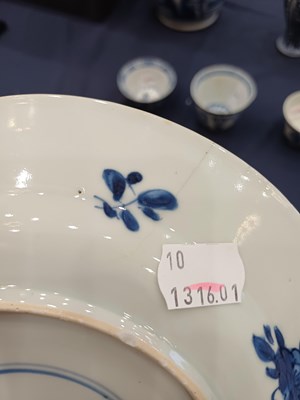 Lot 3 - A Chinese Porcelain Plate, Kangxi, painted in...