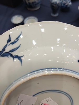 Lot 3 - A Chinese Porcelain Plate, Kangxi, painted in...