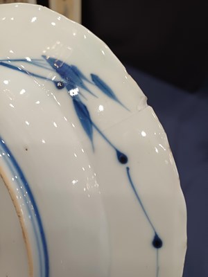 Lot 3 - A Chinese Porcelain Plate, Kangxi, painted in...