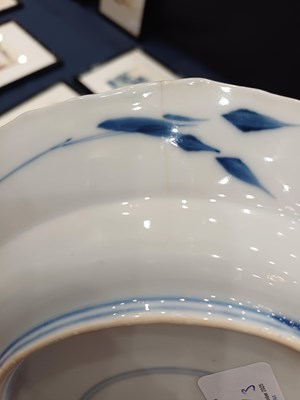 Lot 3 - A Chinese Porcelain Plate, Kangxi, painted in...