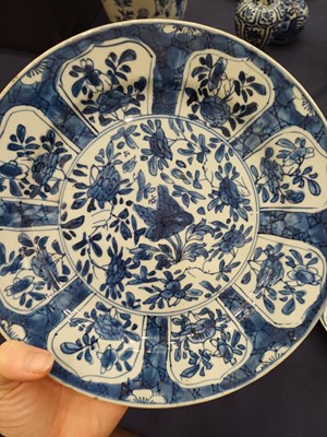 Lot 3 - A Chinese Porcelain Plate, Kangxi, painted in...