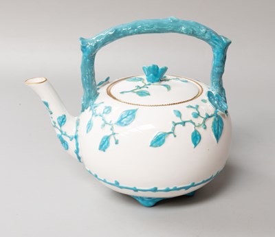 Lot 9 - An Aesthetic Movement Teapot, Attributed to E...