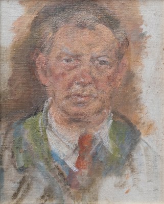 Lot 1184 - Roland Batchelor (1889-1990) "Self Portrait"...