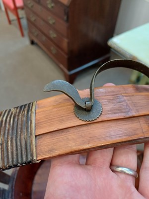 Lot 74 - A Chinese Bamboo Wedding Basket, in two tiers...