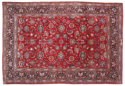 Lot 163 - Fine Kashan Carpet Central Iran, Circa 1950...