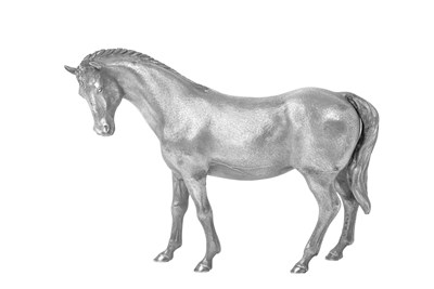 Lot An Elizabeth II Silver Model of a Horse