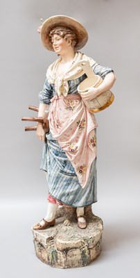 Lot 91 - A Large Early 20th Century Austrian Pottery...